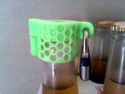 Beer Bottle Lock without text | 3d print model