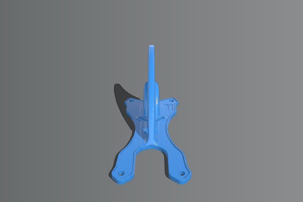 Hantu 5" 210mm Shark Fin 40mm | 3d print model