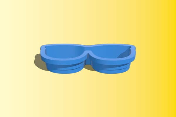 Sunglasses Cookie Cutter | 3d print model