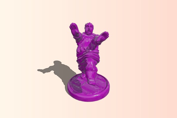 Panicked Peasant | 3d print model