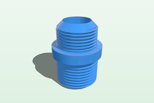 Airsoft Sig Sauer M17_18 Threaded Adapter | 3d print model