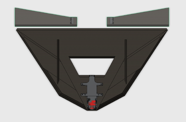 DarkMoth FPV Wing | 3d print model