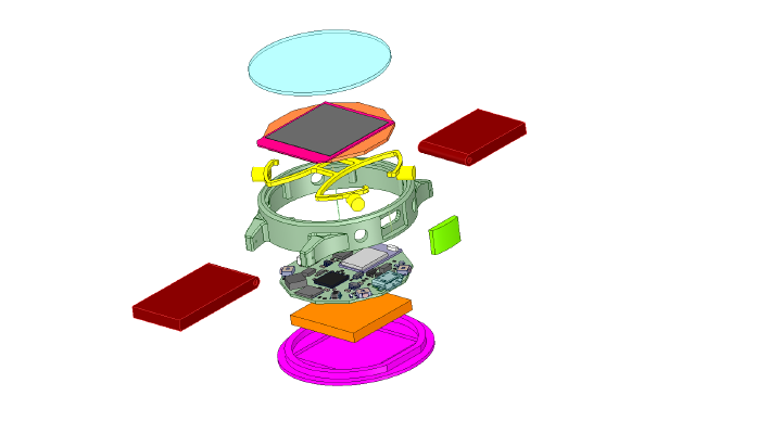 Radius.NET Smartwatch | 3d print model