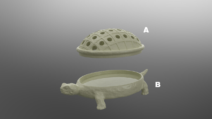turtle soap tray | 3d print model