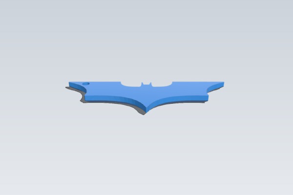 Batman Keychain | 3d print model
