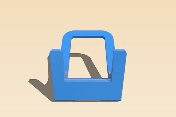Cell Phone Bed Stand | 3d print model