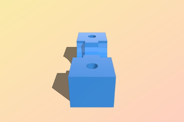 Prusa i3 rework bowden mount generic j-head | 3d print model