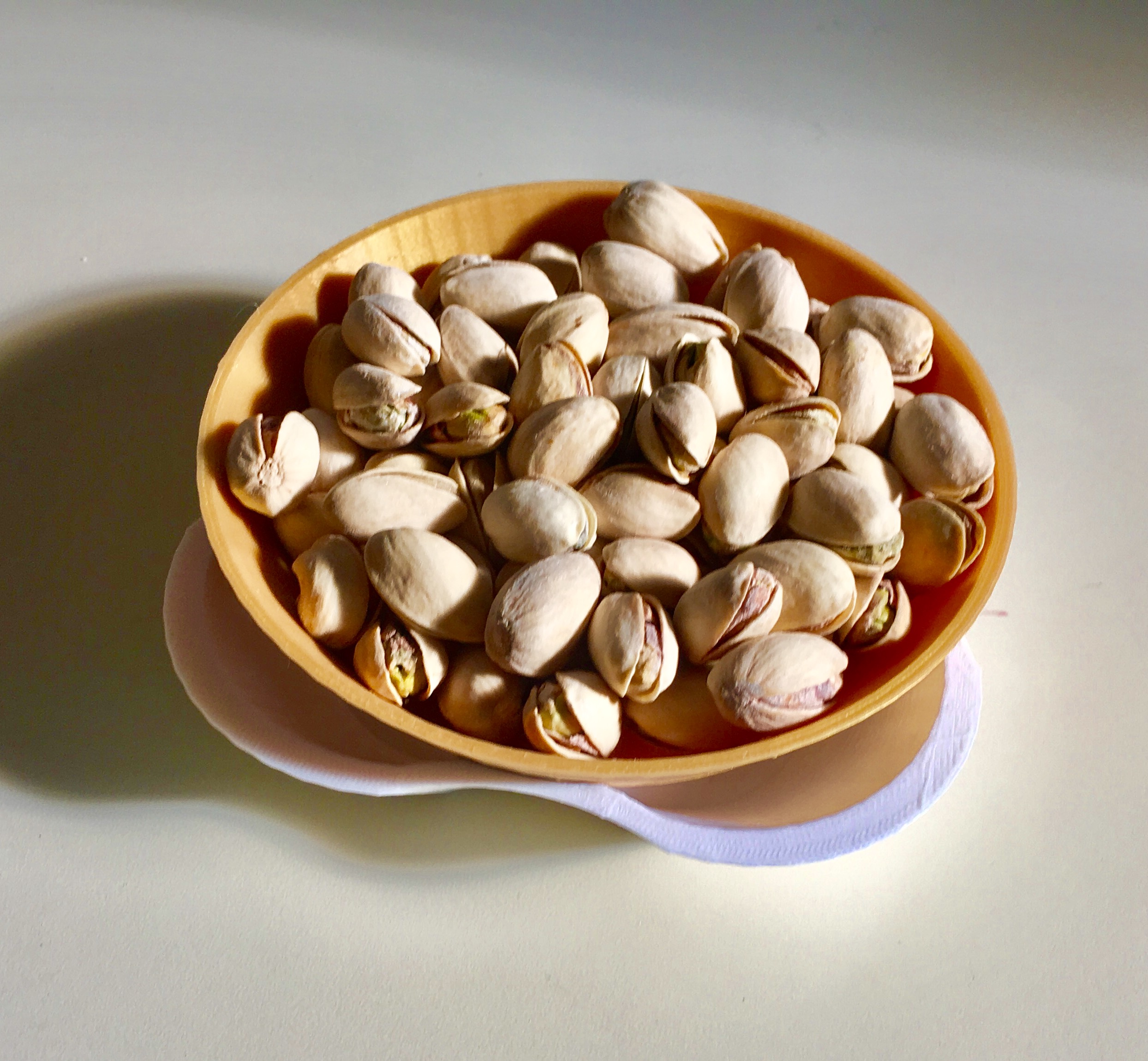 bowl with shell_ wrapper disposal
