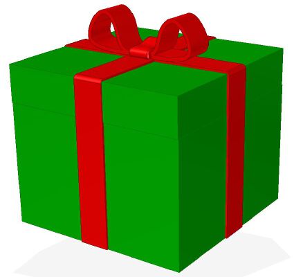 Christmas Giftbox | 3d print model