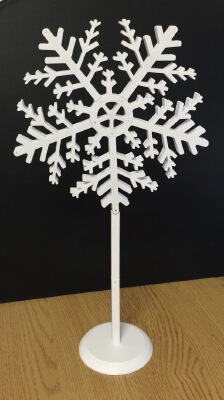 Flake (Decorative snowflake) | 3d print model