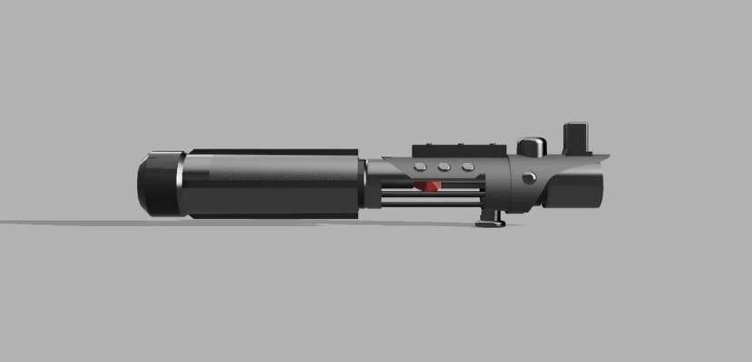 Starkiller Lightsaber - The Force Unleashed | 3d print model