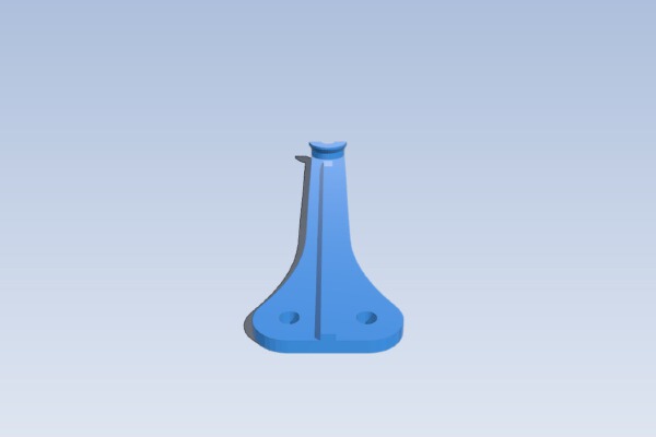 Lulzbot Feed Tube Support | 3d print model