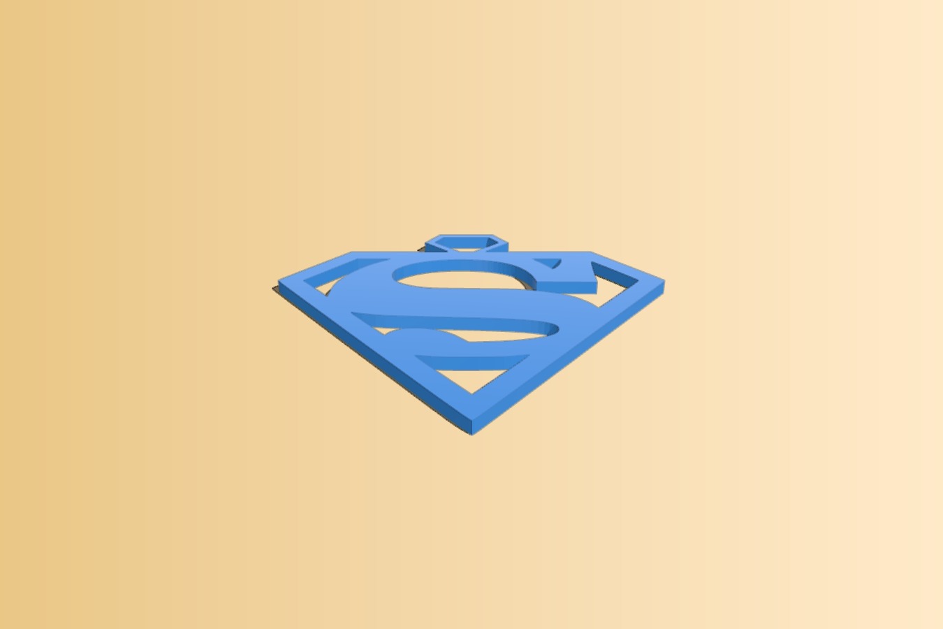 Superman Pendant
