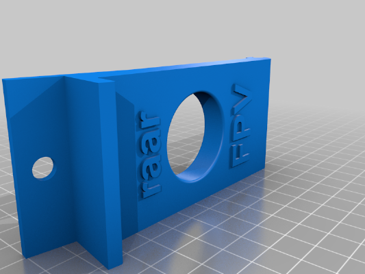 Fat Shark Transformer Screen Bracket for Graupner MZ-18/MZ-24 (Pro) | 3d print model