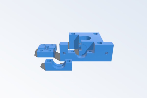 -=( JGR V10 Extruder )=- | 3d print model