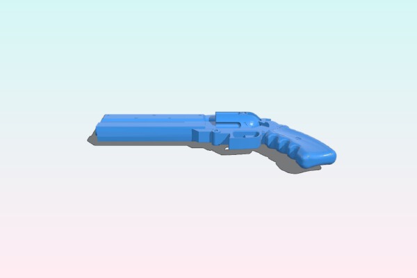 Trigun Pistol | 3d print model