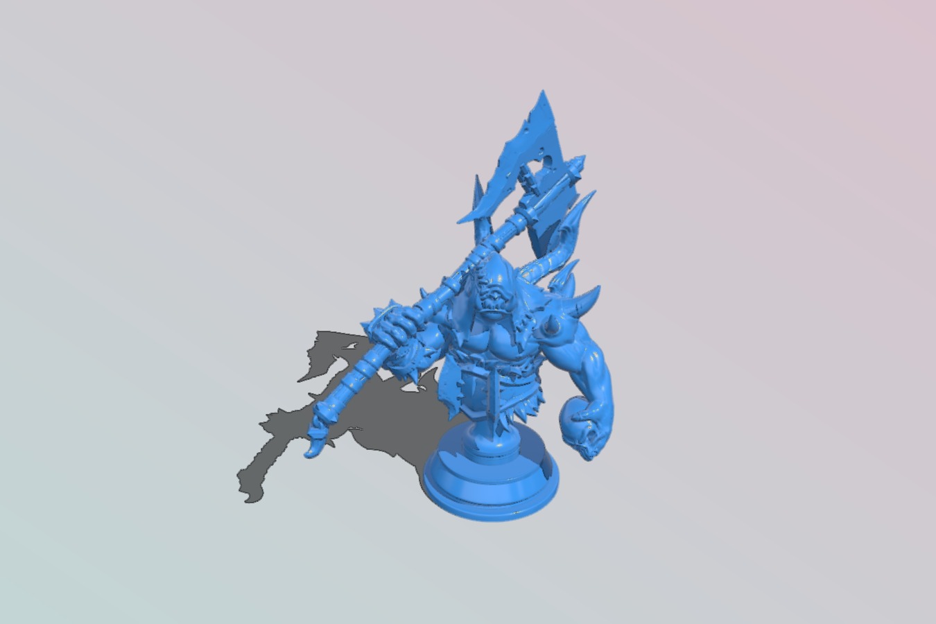 Bust Orc Executioner – Lord of War Miniatures