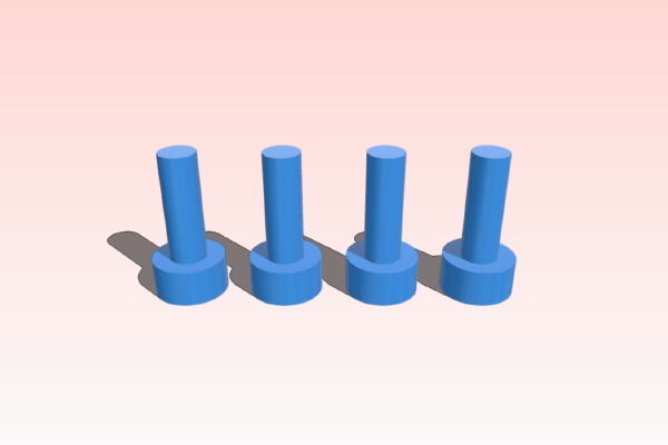 GameCube Switch wireless controller spacers | 3d print model