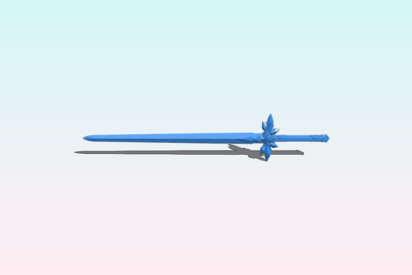Blue rose | 3d print model