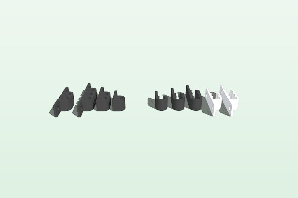 Cat6 Cable Clips | 3d print model