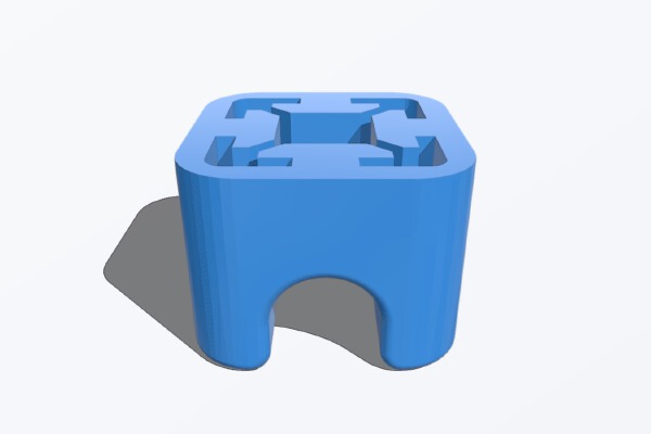 Spool holder for 2020 aluminum extrusion ( Roxanne upgrade ) | 3d print model