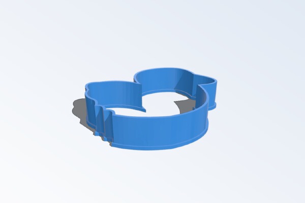 Rubber Duck Mini Cookie Cutter | 3d print model