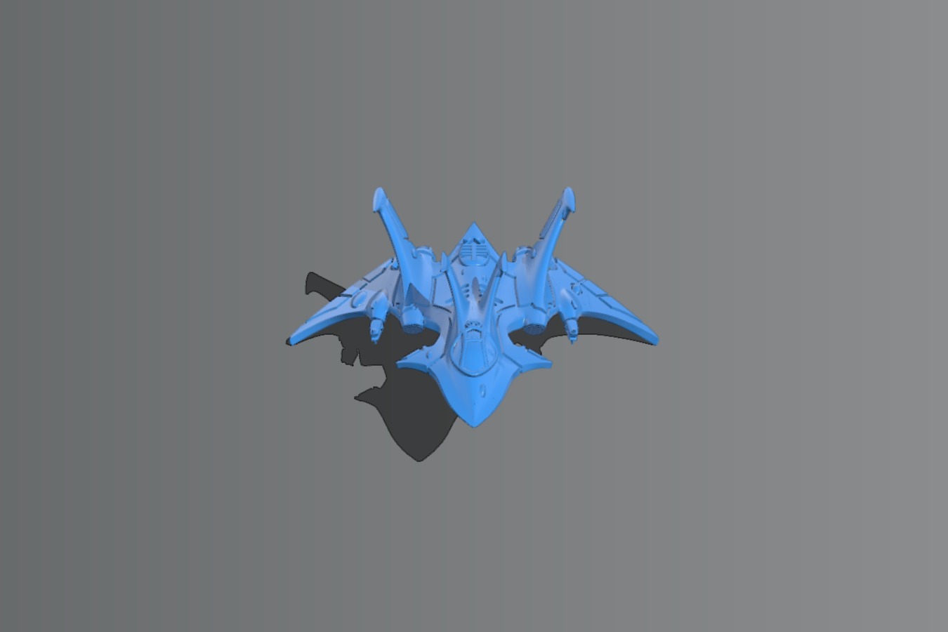 Crimson hunter Ship