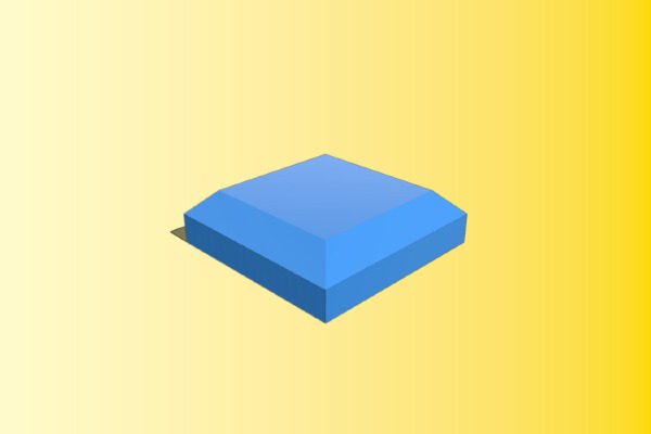 Yellow Diamond gem (Steven Universe) | 3d print model