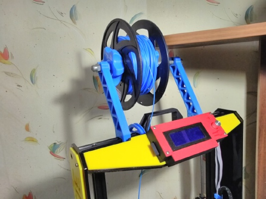 Prusa i4 filament roll holder | 3d print model