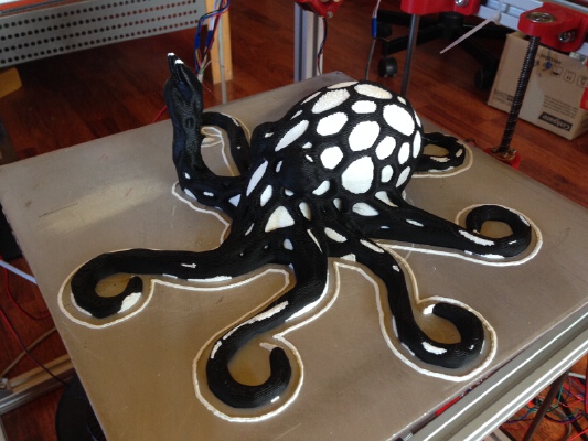 Two color Rocktopus | 3d print model