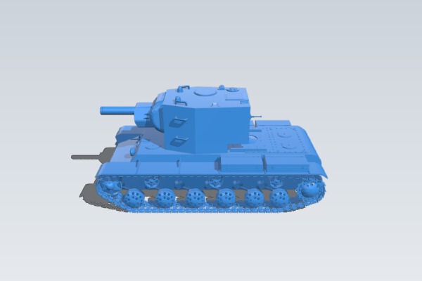 Tank kv-2 | 3d print model
