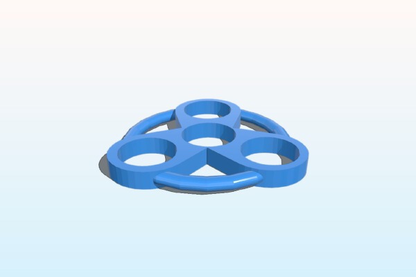 Atomic Spinner | 3d print model