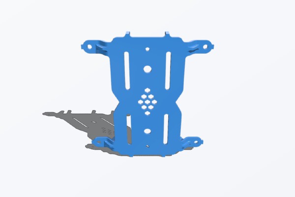 APM2.6 Mount (side entry) | 3d print model
