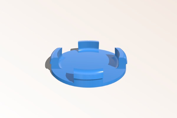 Jaguar wheel brand caps | 3d print model