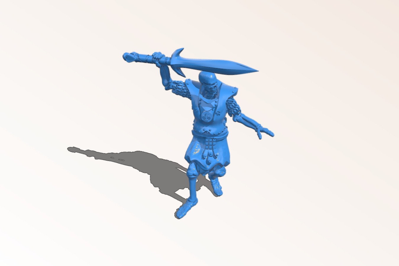 Skeleton gladiator