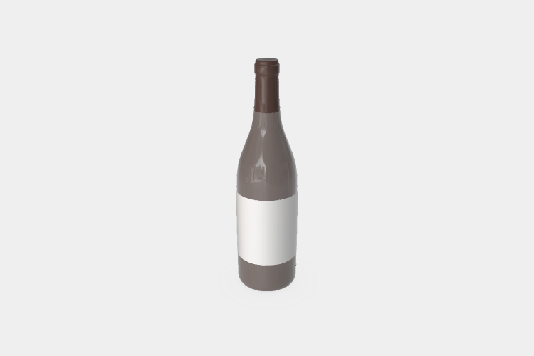 Alcohol Bottle Mockup