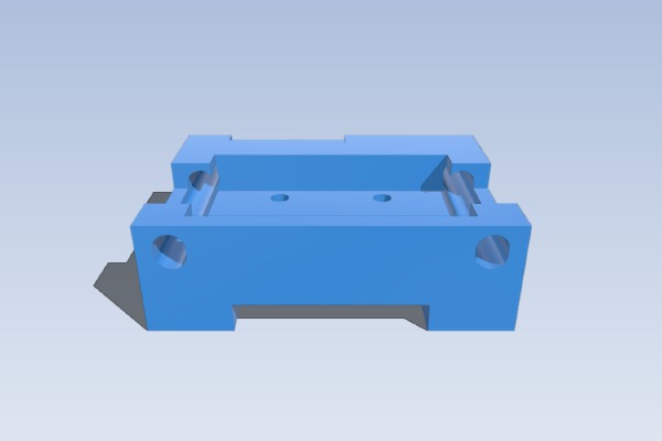 Linear Rail X Axis Bracket | 3d print model