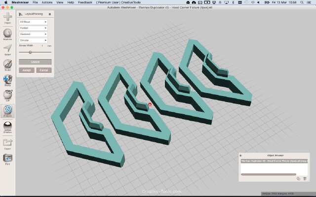 Top cover fixation bracket for Wanhao Duplicator 4S | 3d print model