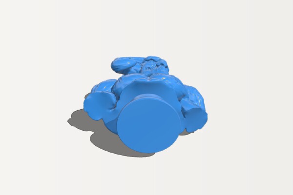 Beast man bust | 3d print model