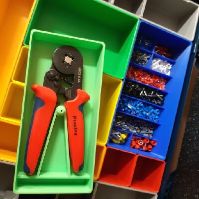 L-Boxx Einlage Sortierkasten Crimpzange | 3d print model