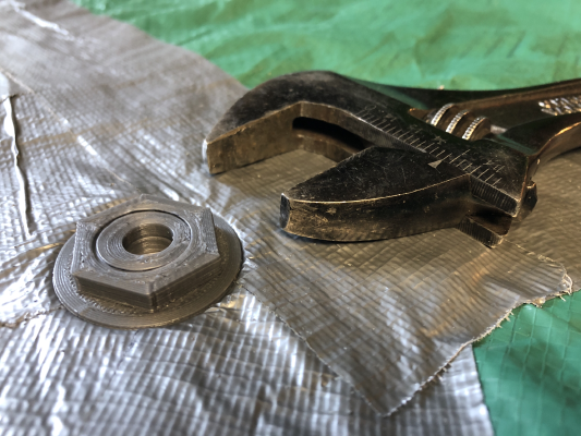 Screw Assembly Tarp Grommet | 3d print model