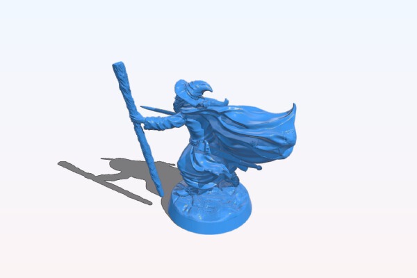 Gollnir the Wizard | 3d print model