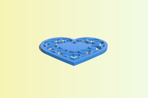 Heart Design | 3d print model