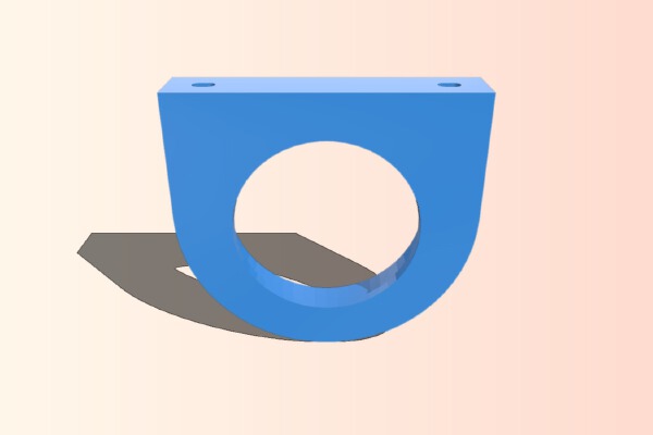 Sanwa button mount for turtlebot and turtlebot 2 | 3d print model