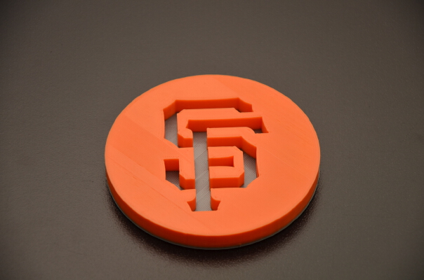 San Francisco Giants coasters | 3d print model