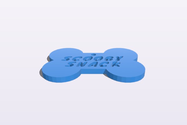 Scooby Snack hanger | 3d print model