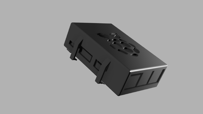 Raspberry Pi 3 Mount for 2020 extrusion | 3d print model