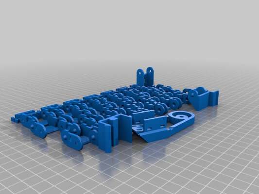 Ender 3 Cable Chain COMPLETE (Remix) | 3d print model