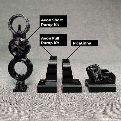 Aeon Pro Pump Kit HK Styled Iron Sights | 3d print model