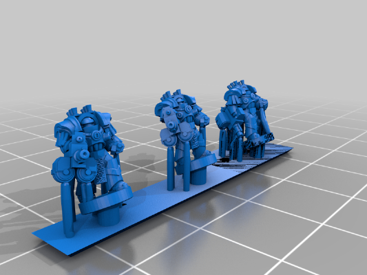 Galactic Crusaders - Heavy Siege Armour - Chemical Specialists 6mm | 3d print model